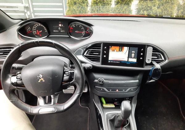 Peugeot 308 cena 59900 przebieg: 93563, rok produkcji 2017 z Wolsztyn małe 67